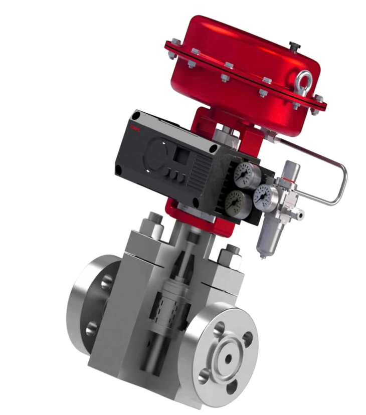 LABYRINTH MULTI -STAGE PRESSURE REDUCING CONTROL VALVE